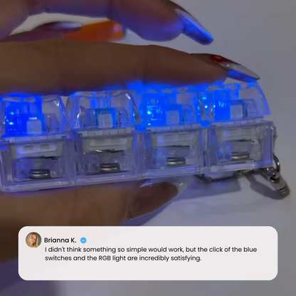 Anti-stress Swtich Keychain RGB
