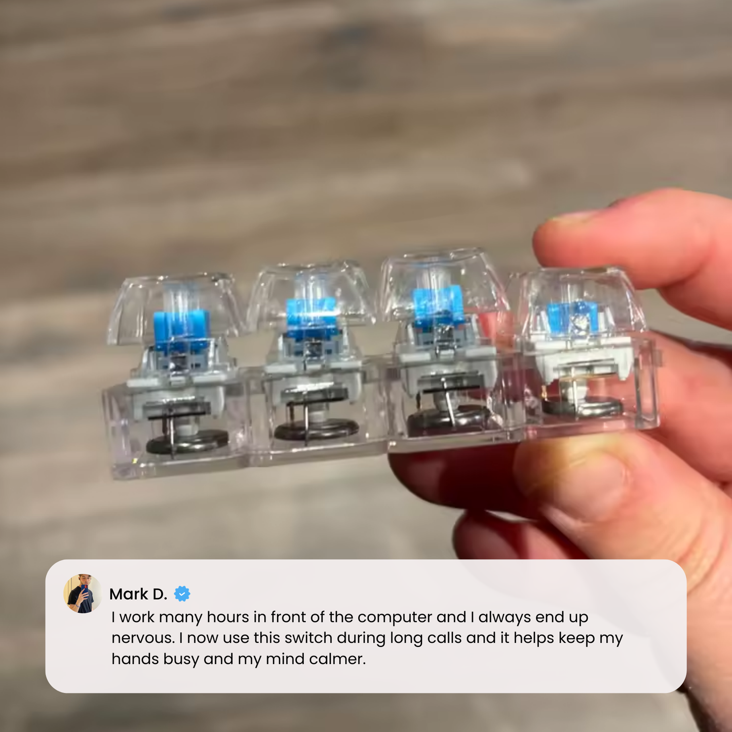 Anti-stress Swtich Keychain RGB